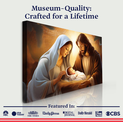 3D Faith Canvas Wall Art II