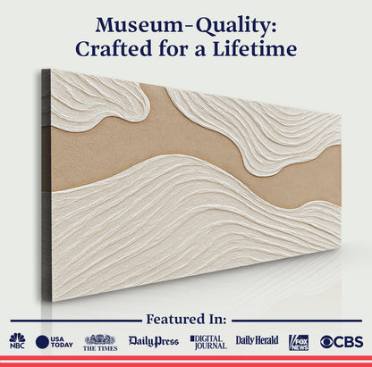 Minimalist Abstract Line Canvas Wall Art