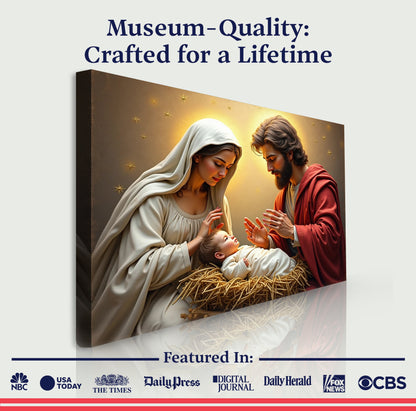 3D Faith Canvas Wall Art VI