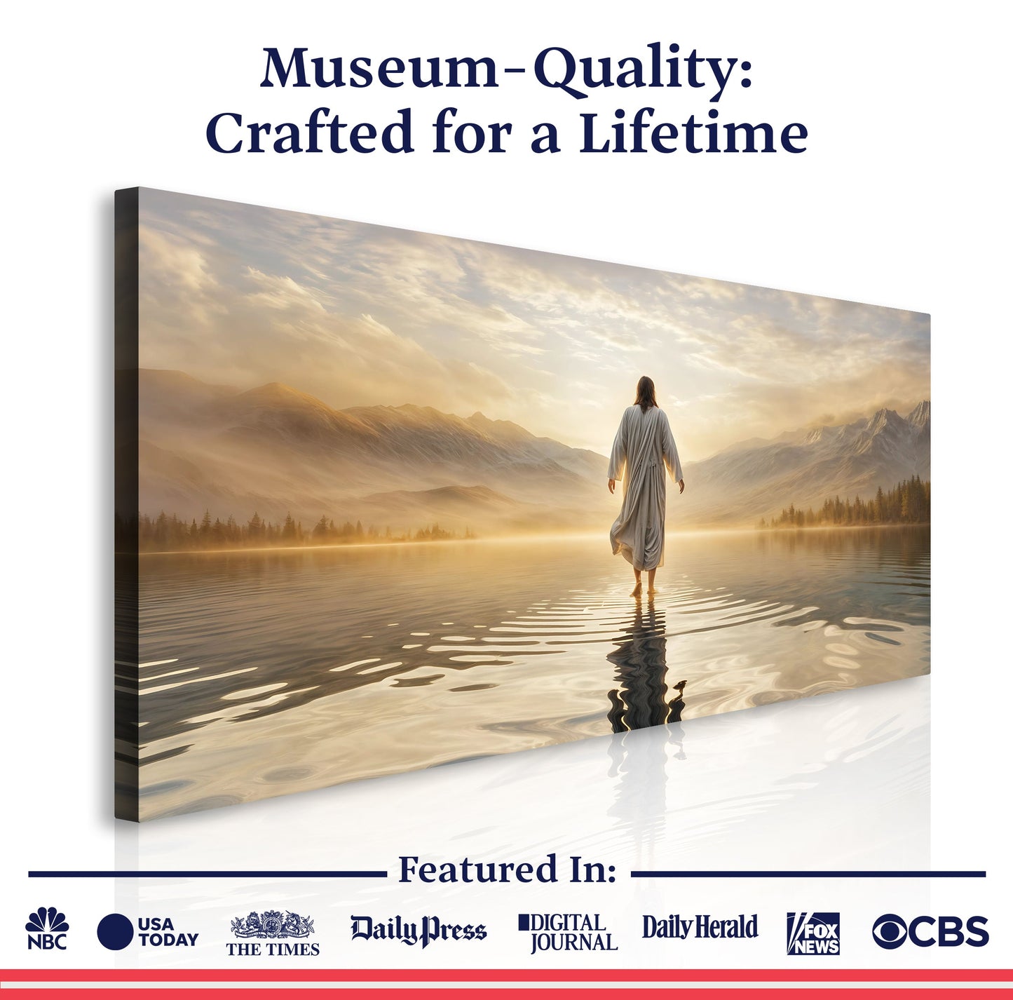 Reflections Faith Canvas Wall Art III