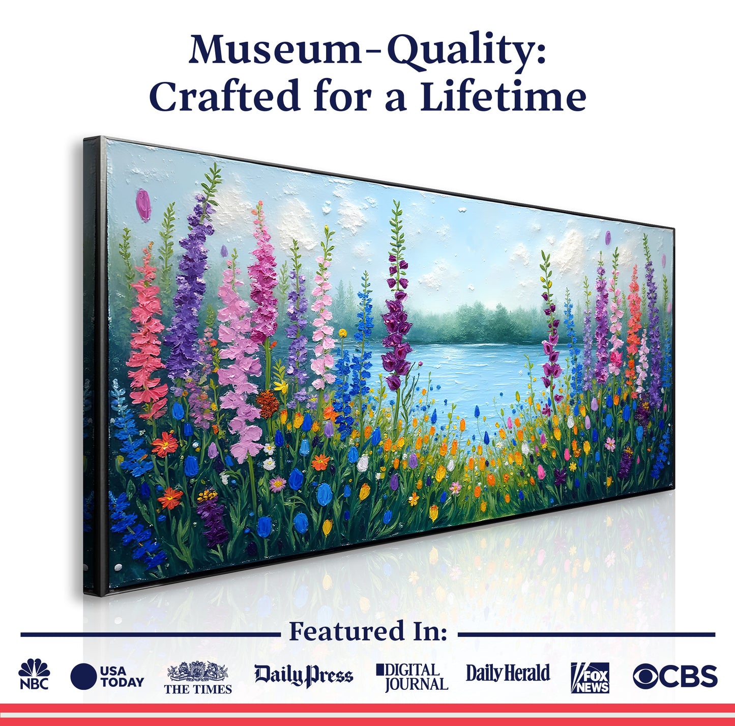 Alpine Meadow Canvas Wall Art