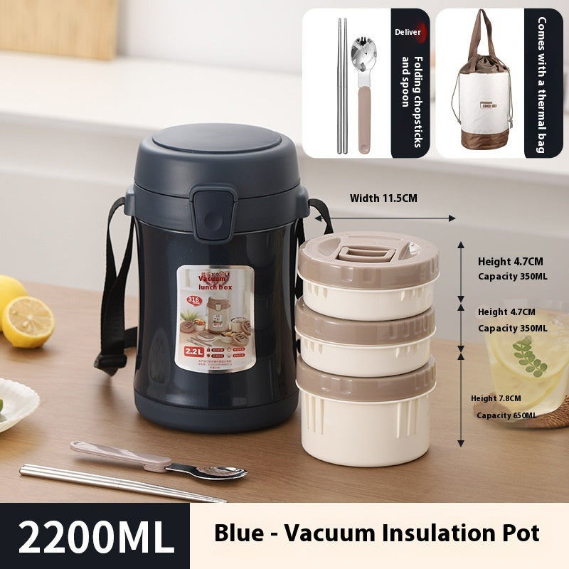 ThermoTote - The Lunch Box That Keeps Your Food Fresh for Hours!