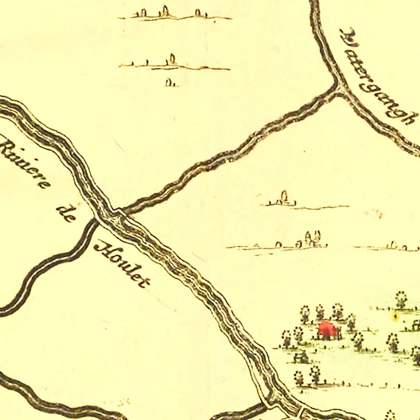Vintage Map of Calais, France, 1665 | Wall Art