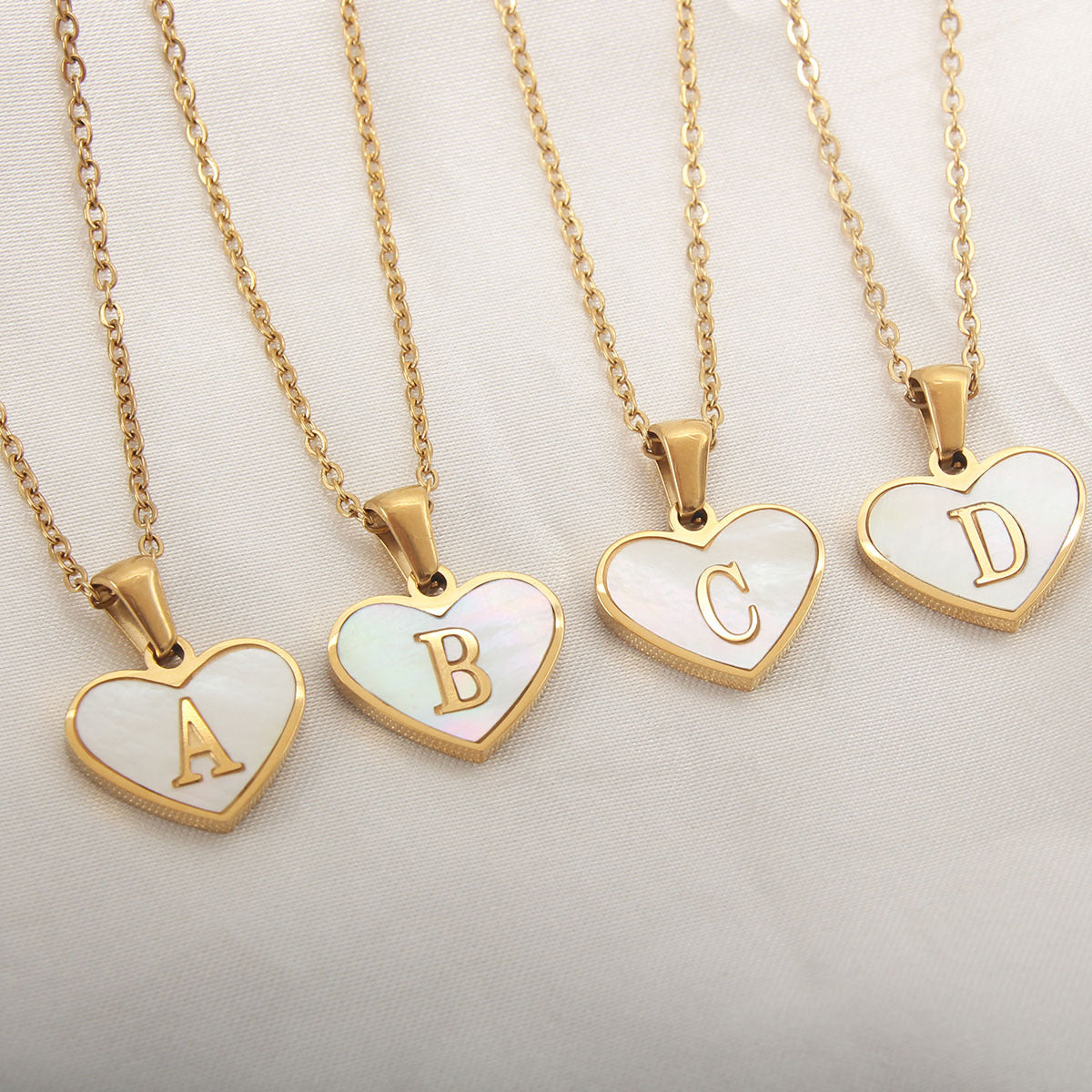 Cherished Initials Heart Pendant - Your Love in a Necklace