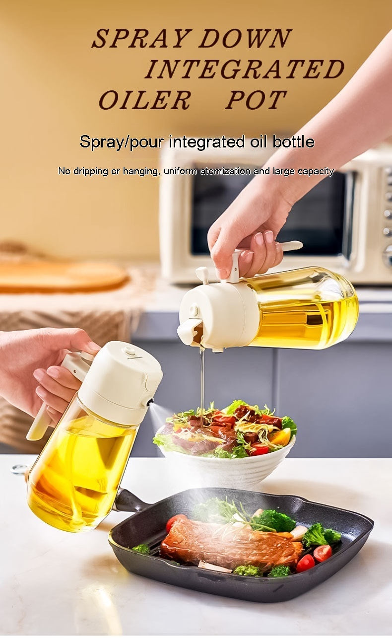 PerfectSpray™ 2-in-1 Olive Oil Dispenser - Cook Like a Pro!