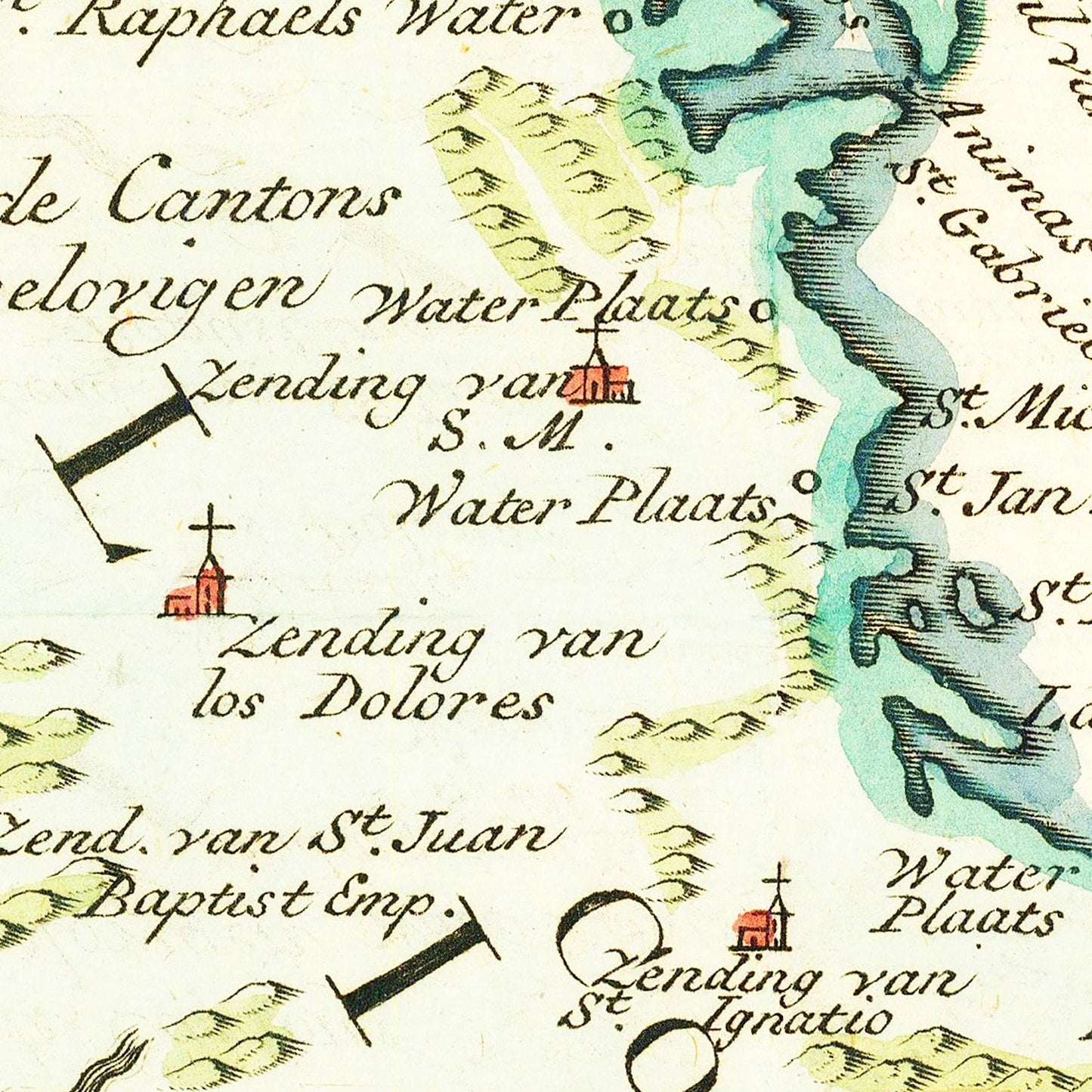 Vintage Map of California, 1765 | Wall Art