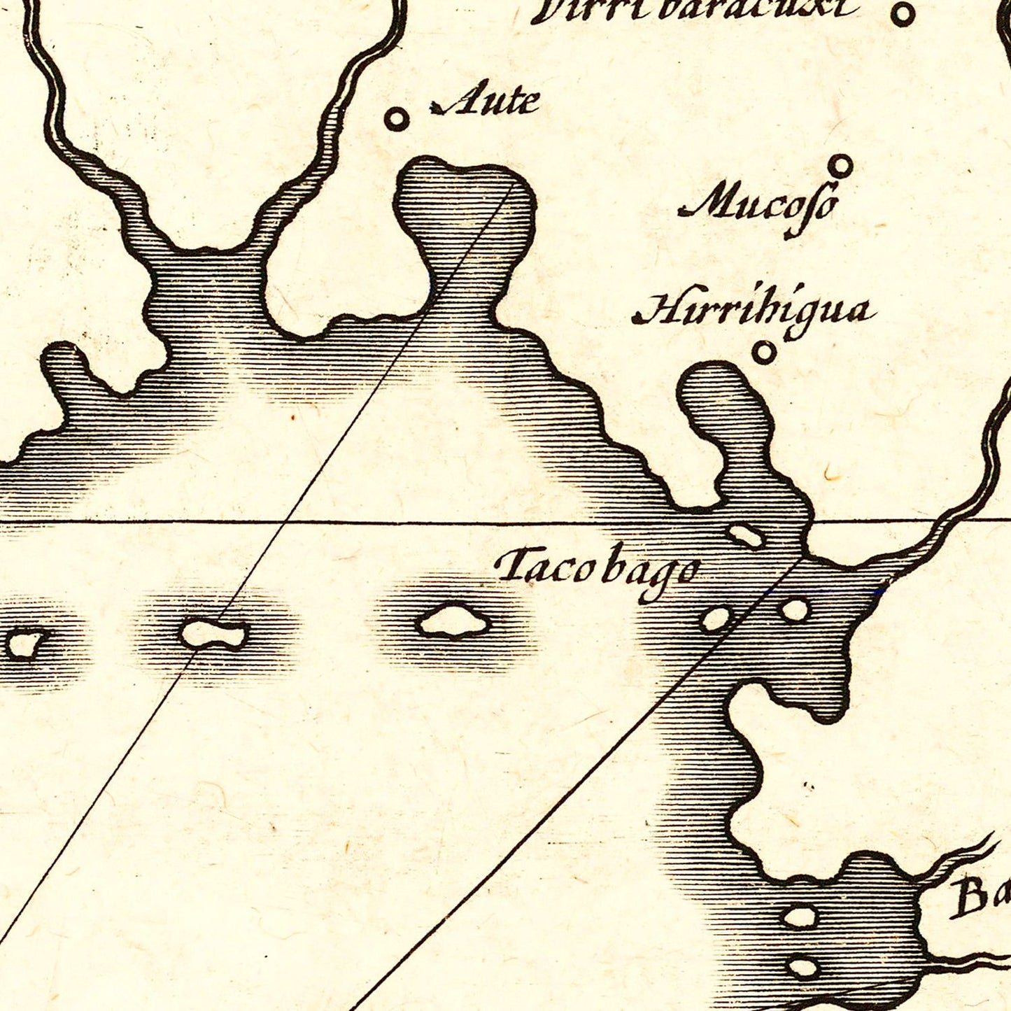 Vintage Map of Florida, 1834