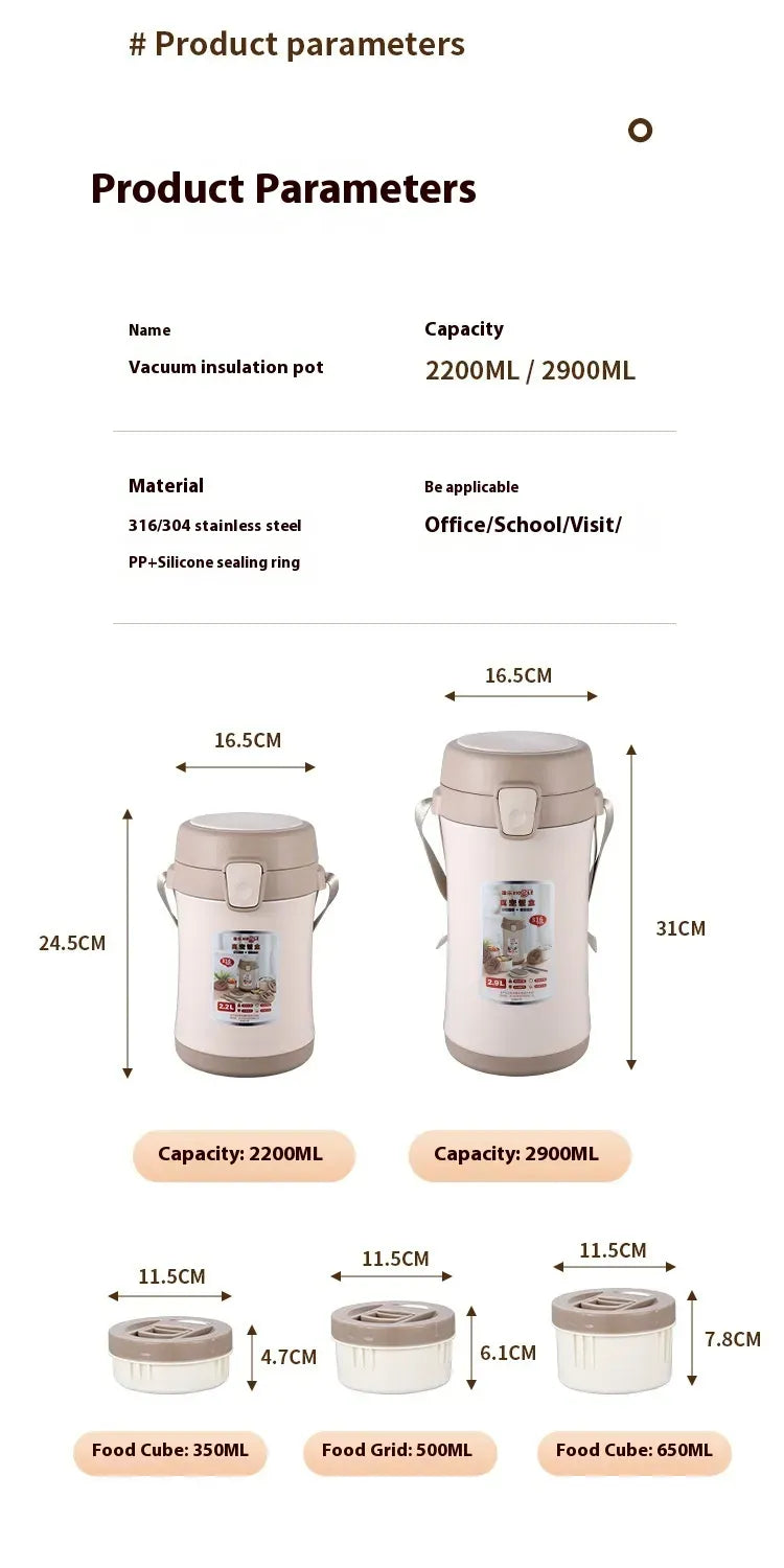 ThermoTote - The Lunch Box That Keeps Your Food Fresh for Hours!