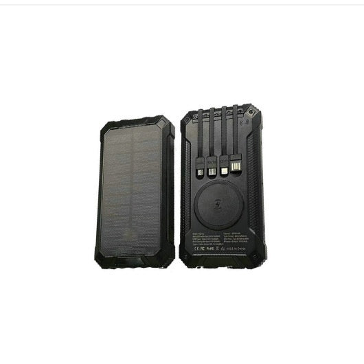 Solar Powered Phone Charger – Wireless Solar Power Bank (Stay Charged Anywhere)