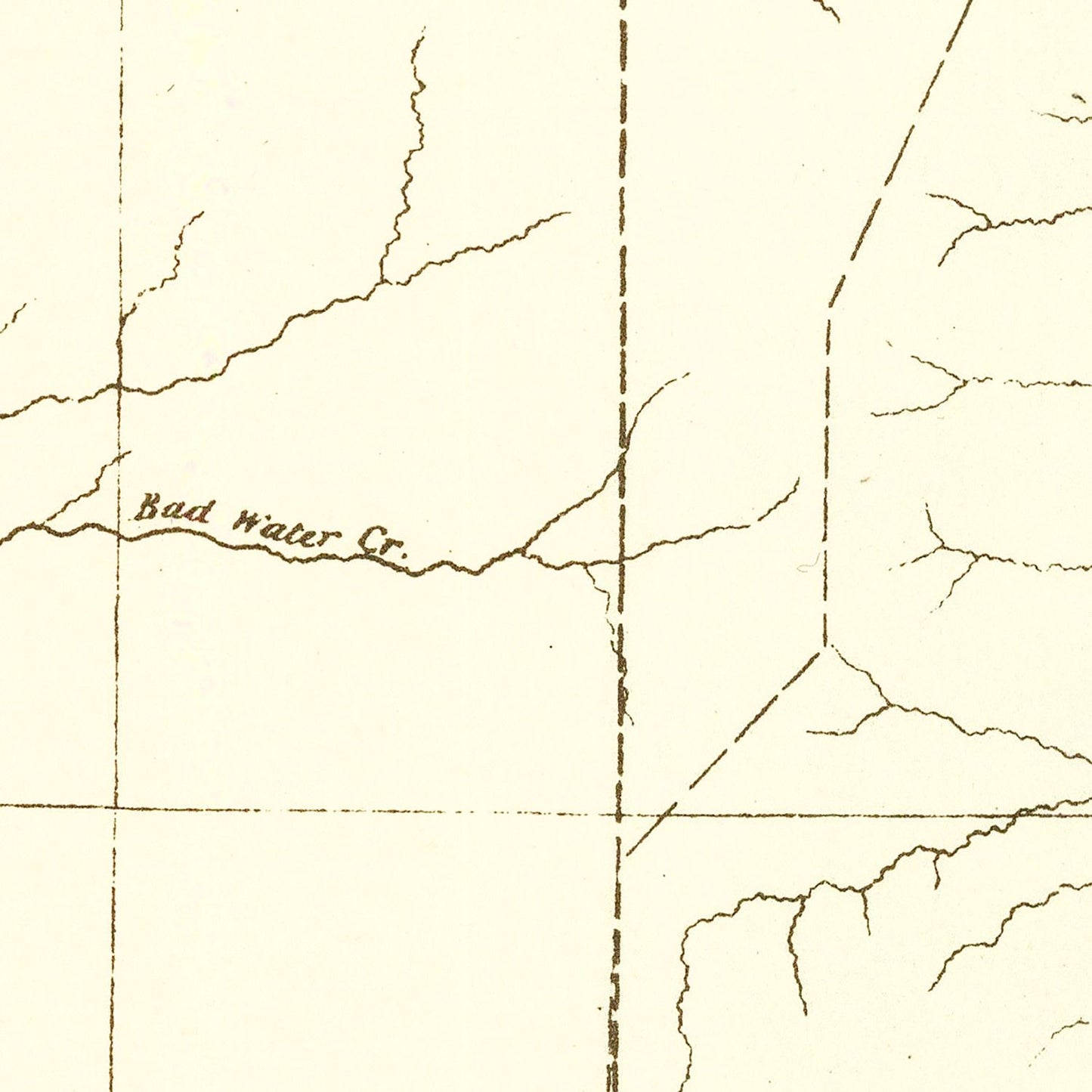 Vintage Map of Wyoming, 1880