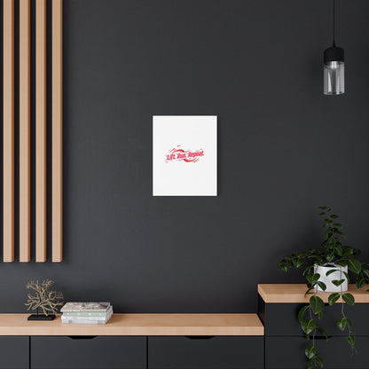 Lift Run Repeat Gym Motivation Canvas Wall Art