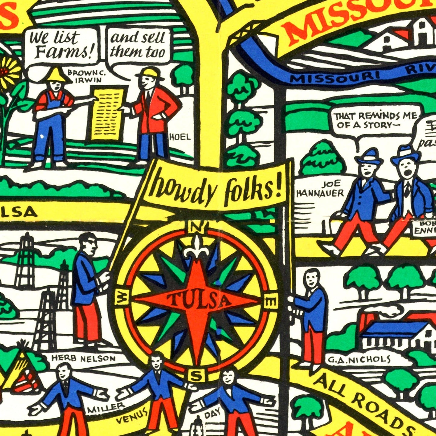 National Association of Real Estate Boards US Map, 1926