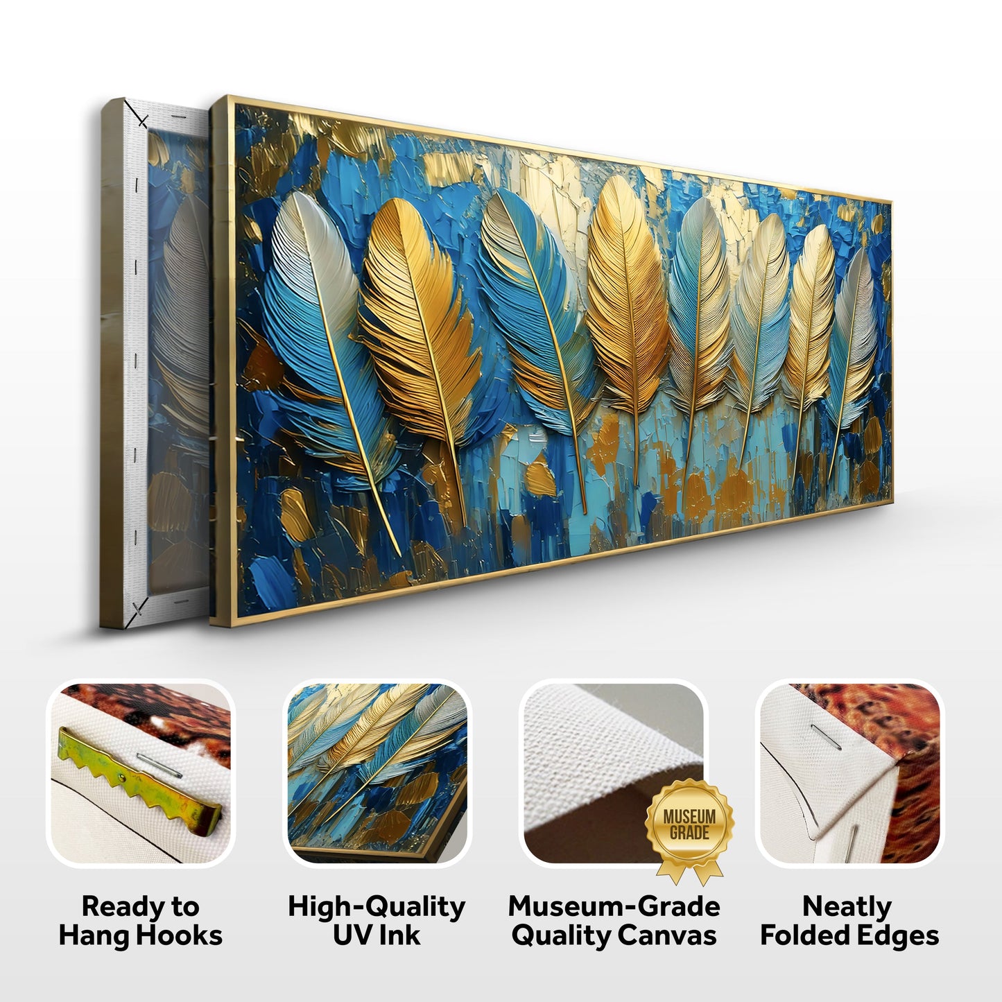 Confetti Sky Abstract Canvas Wall Art