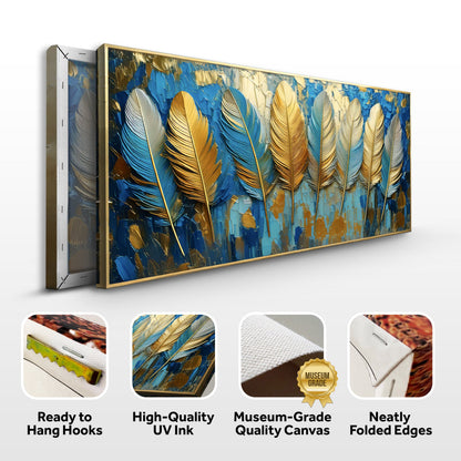 Confetti Sky Abstract Canvas Wall Art