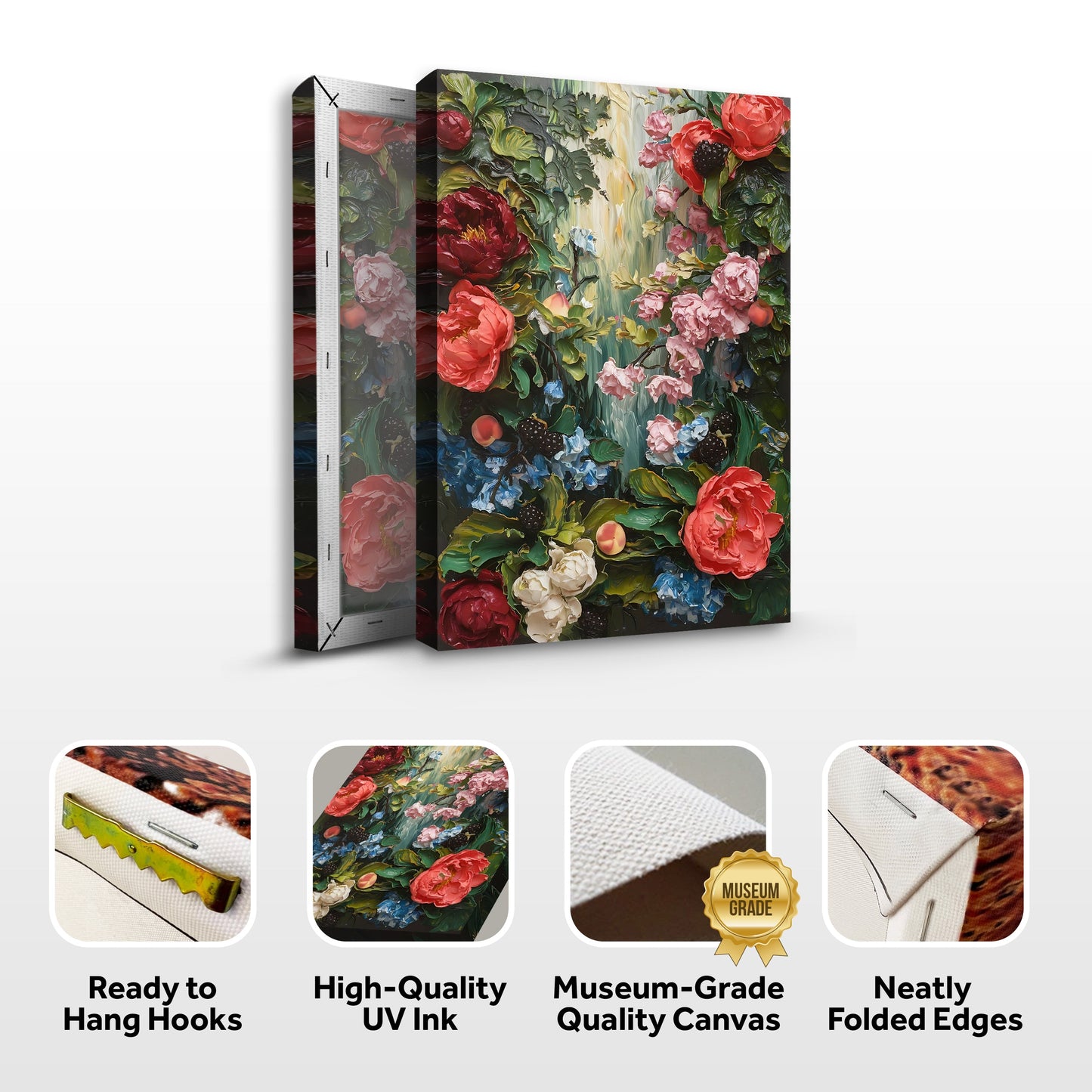 Garden Floral Canvas Wall Art