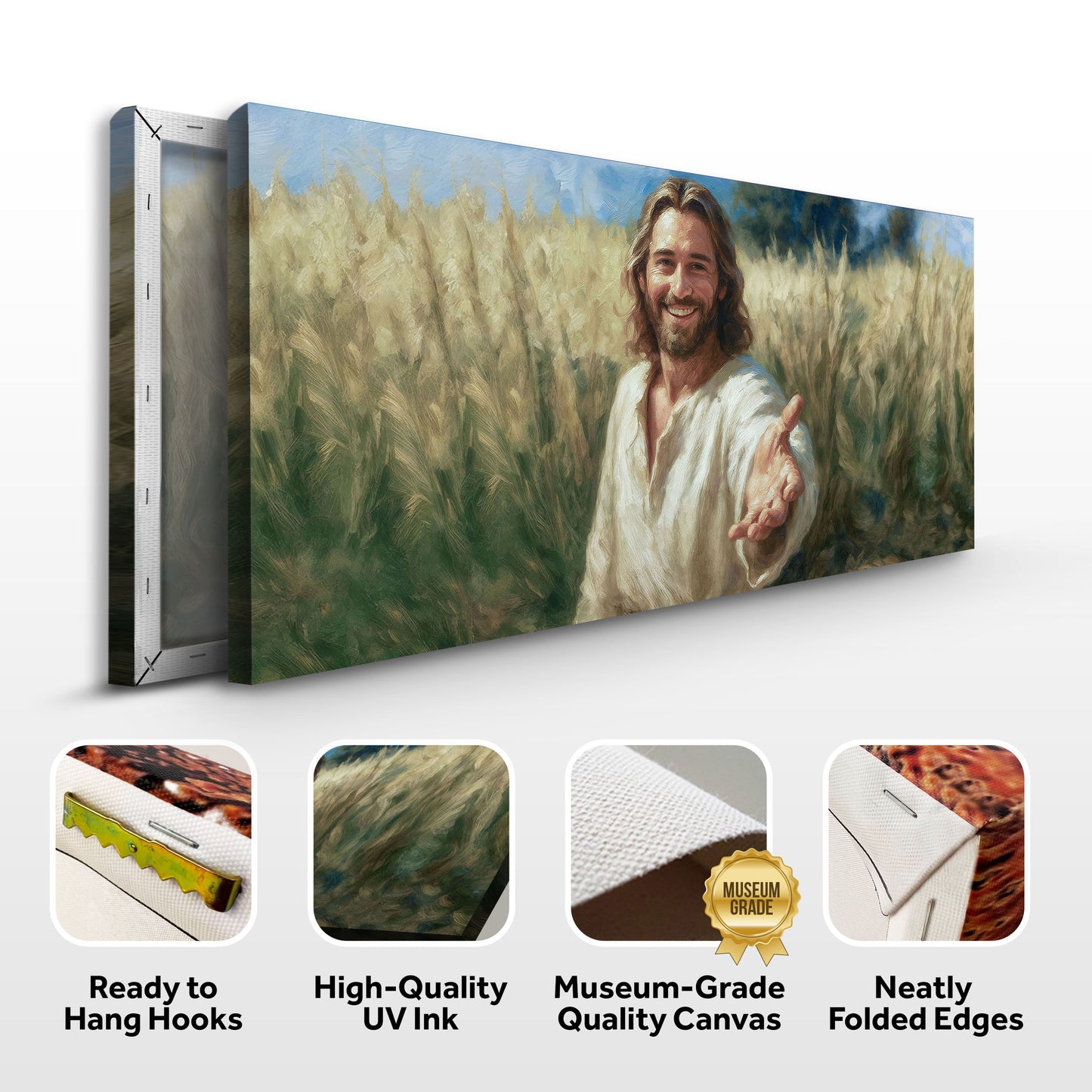 Savior's Invitation Faith Canvas Wall Art III