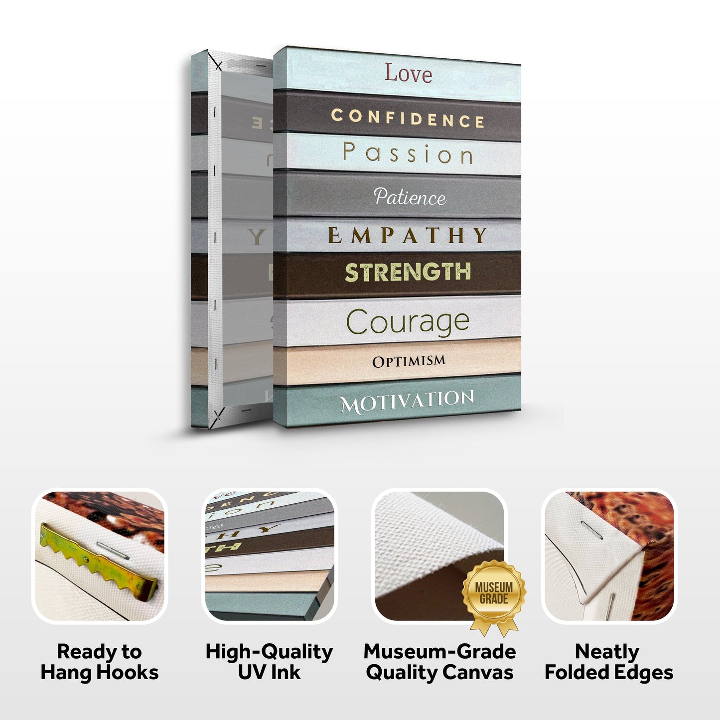 Shelf to Life Motivational Canvas Wall Sign