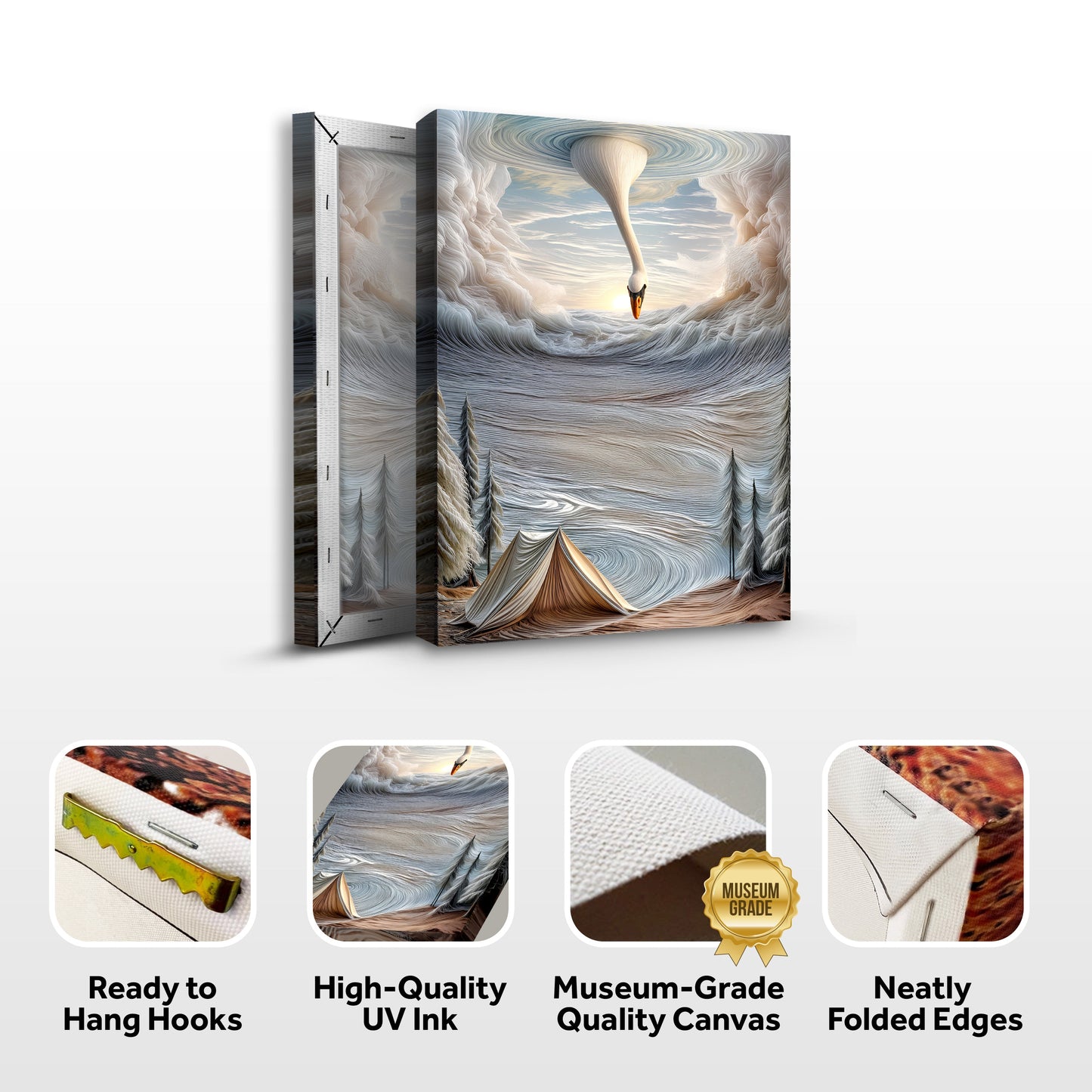 Surrealism Painting Canvas Wall Art