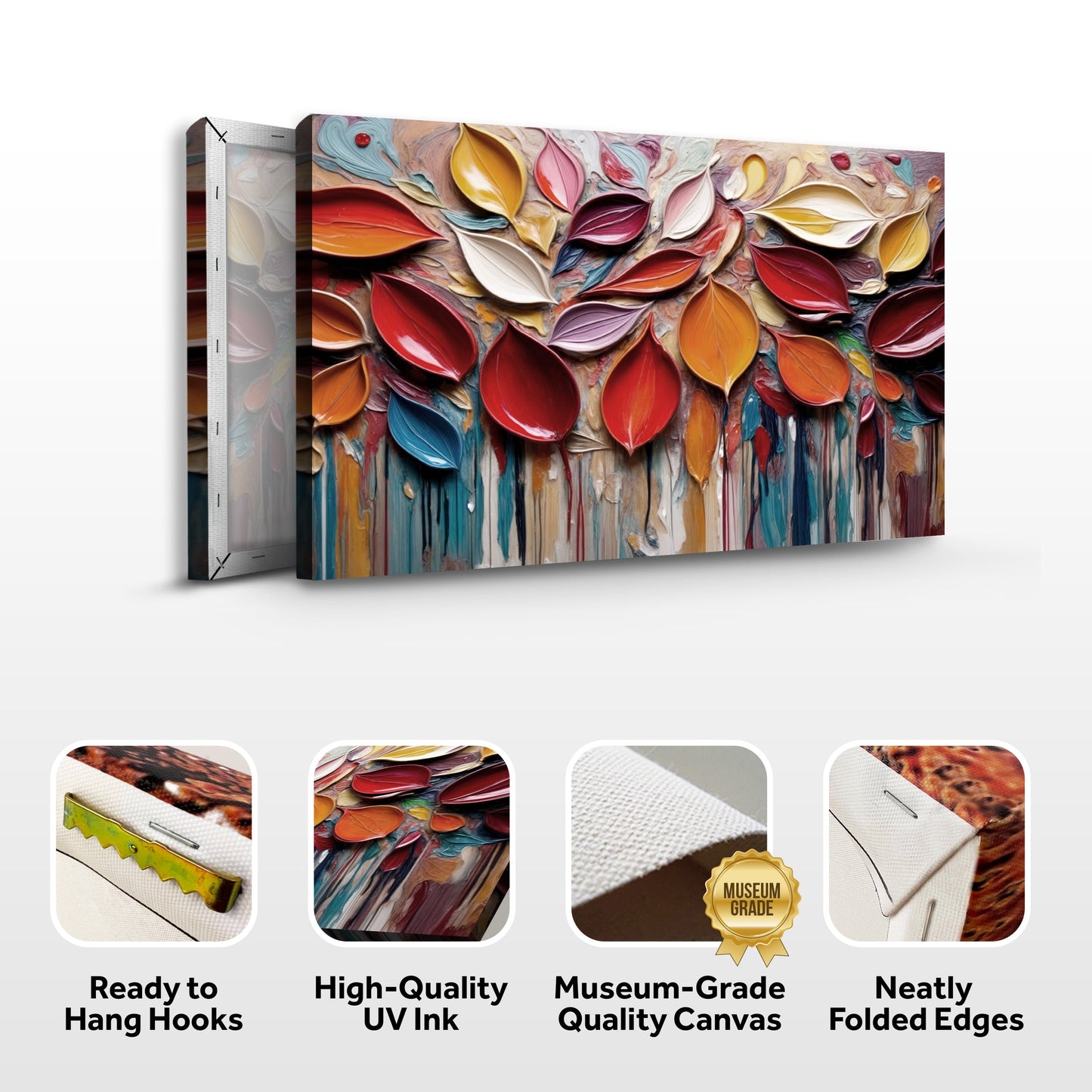 Autumn Rain Canvas Wall Art