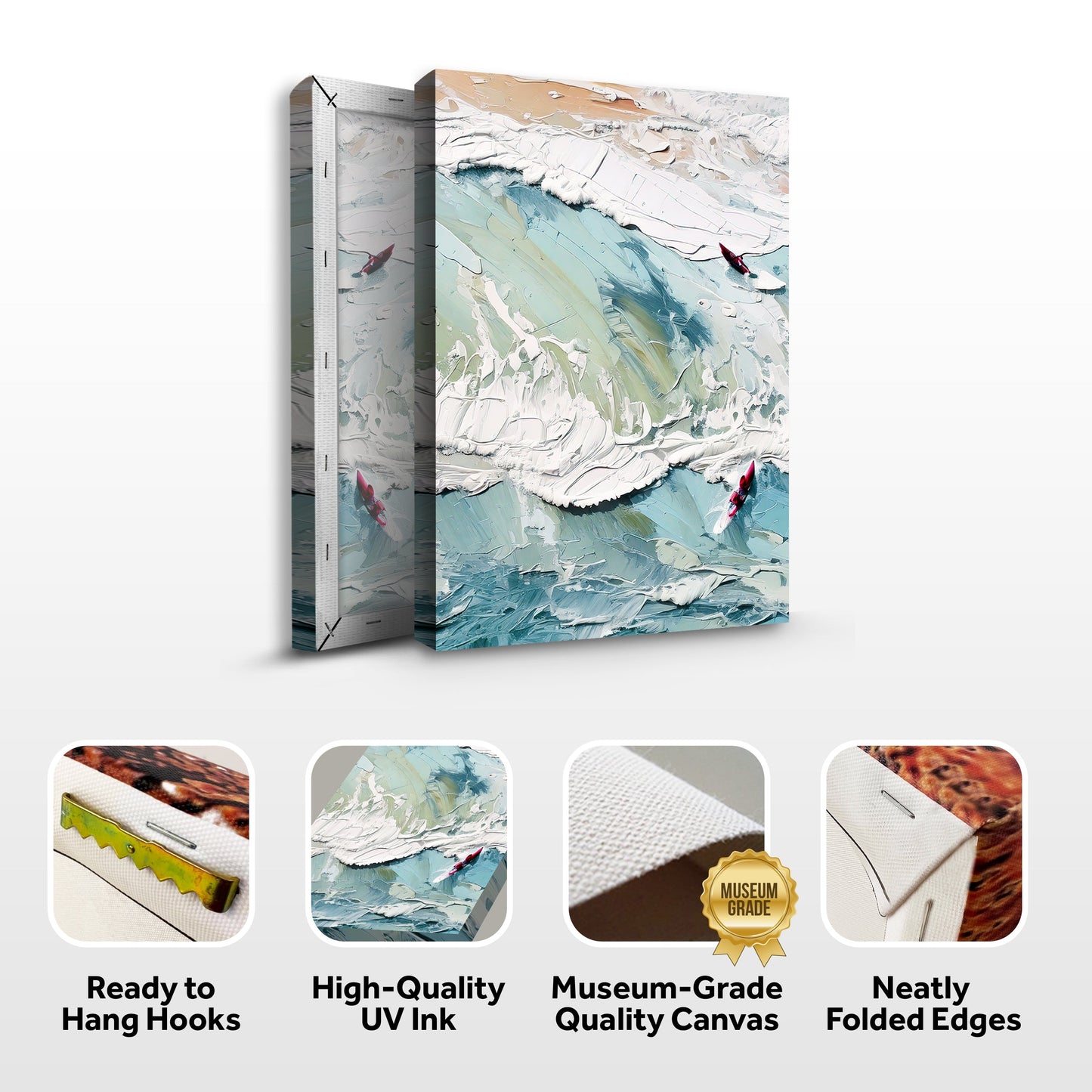 3D Sea Canvas Wall Art