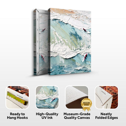 3D Sea Canvas Wall Art