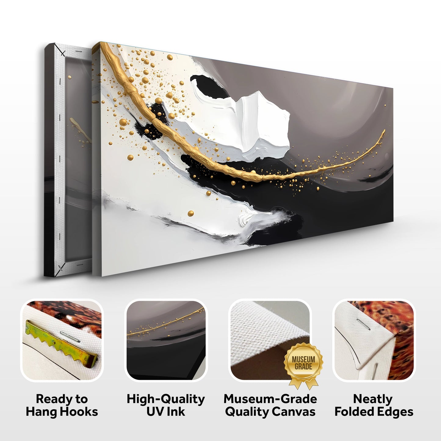 Wave Abstract Canvas Wall Art