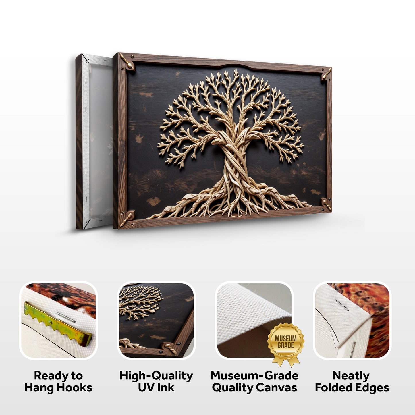 Celtic Tree of Life Canvas Wall Art