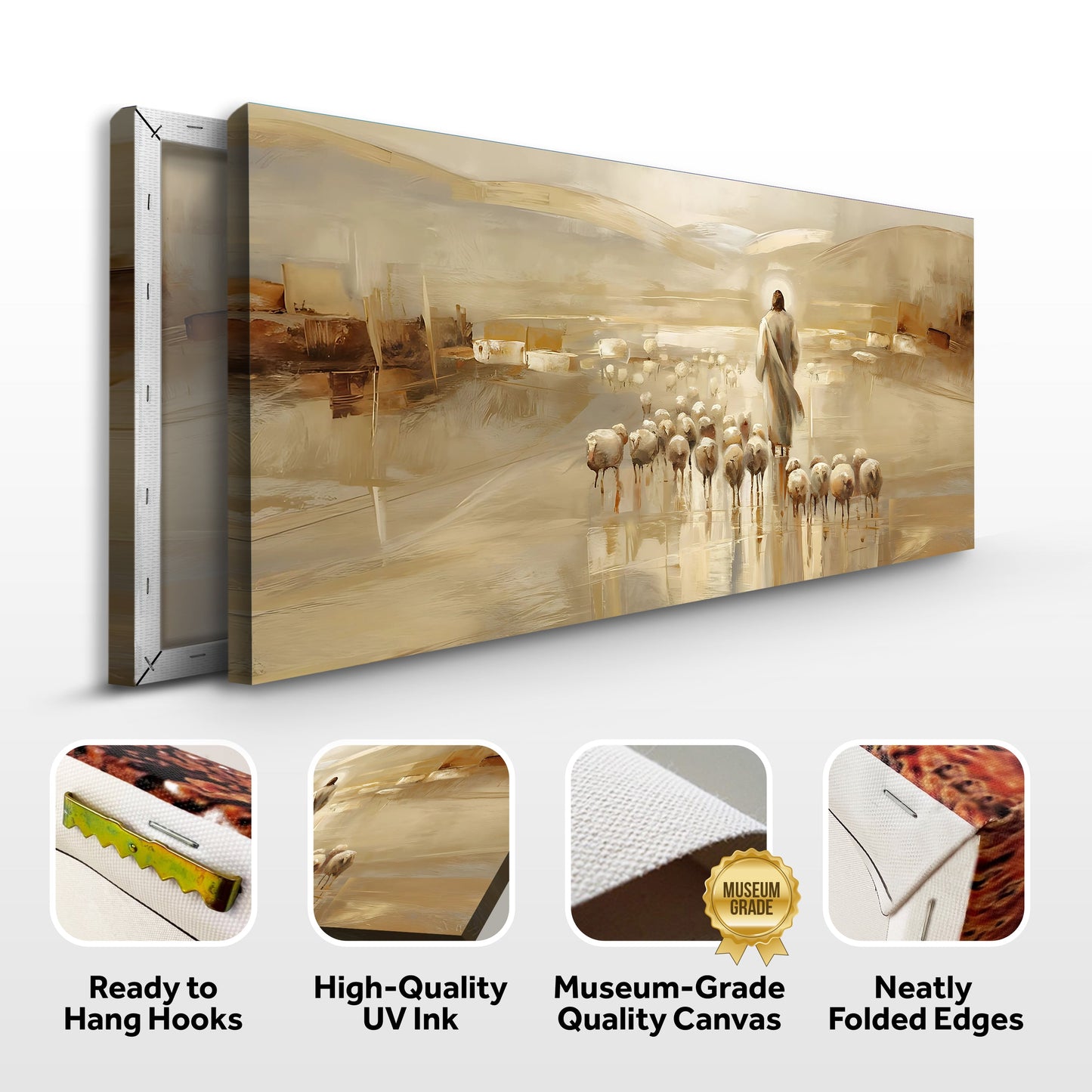 Faith Scripture Wall Art Canvas