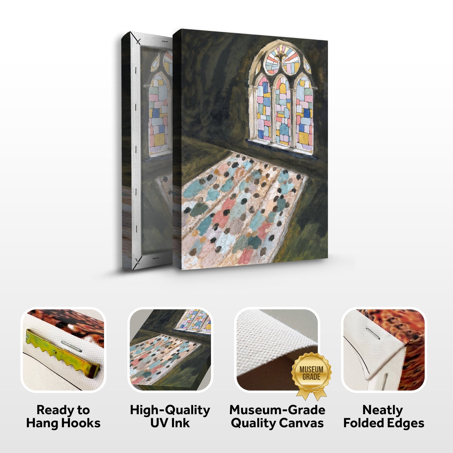 Sacred Reflection Faith Canvas Wall Art