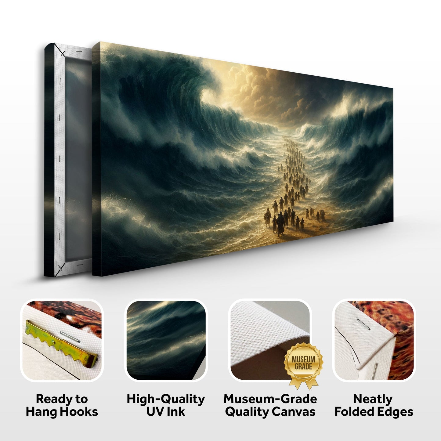 The Parting Faith Canvas Wall Art III