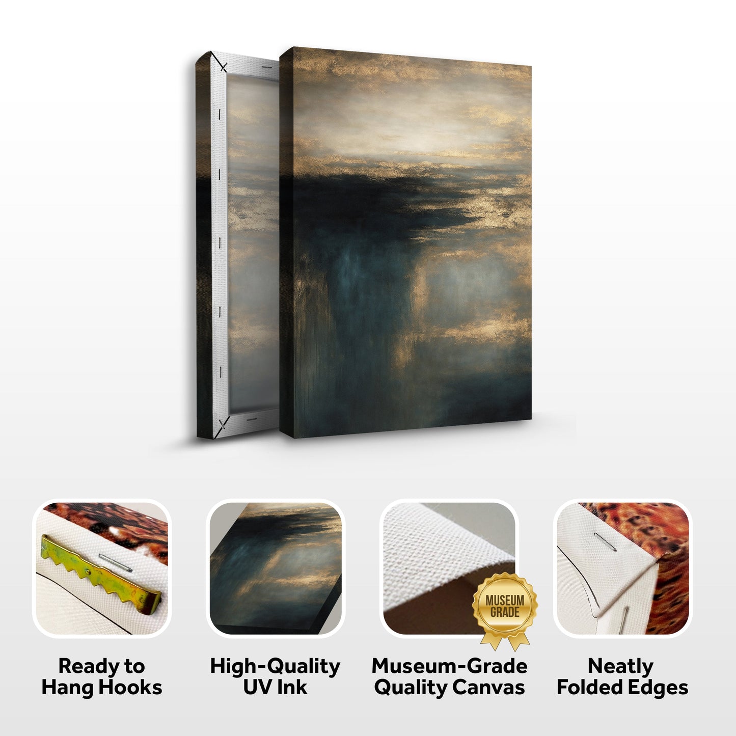 Cloudscape Abstract Canvas Wall Art