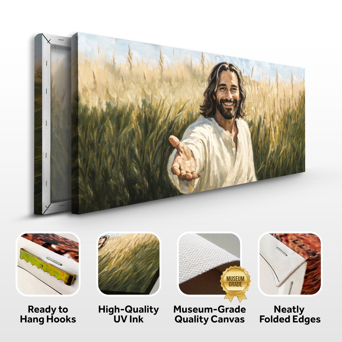 Savior's Invitation Faith Canvas Wall Art