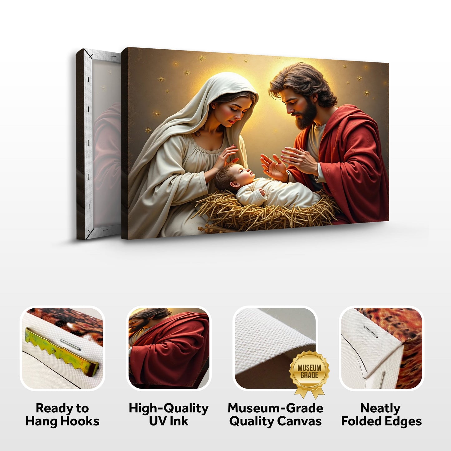 3D Faith Canvas Wall Art VI