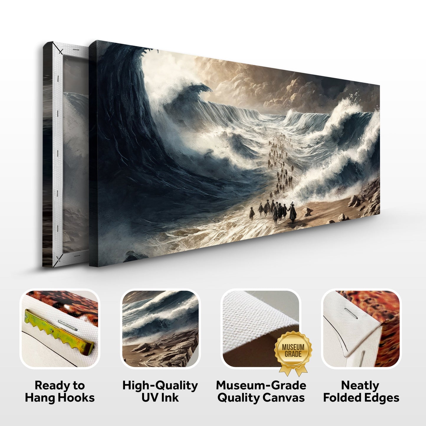 The Parting Faith Canvas Wall Art IV
