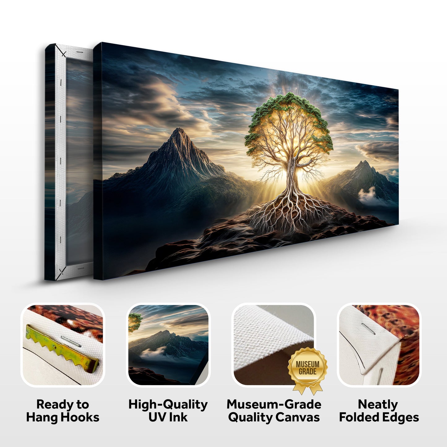 Burning Bush Faith Canvas Wall Art V