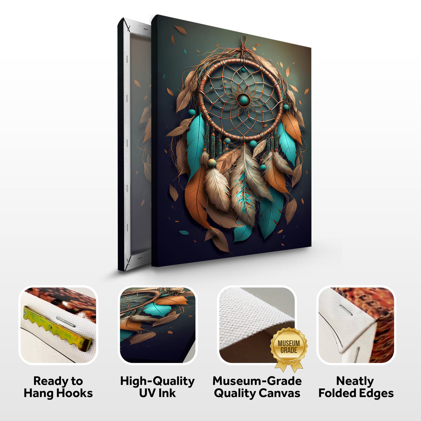 Whispering Feathers Nature Canvas Art
