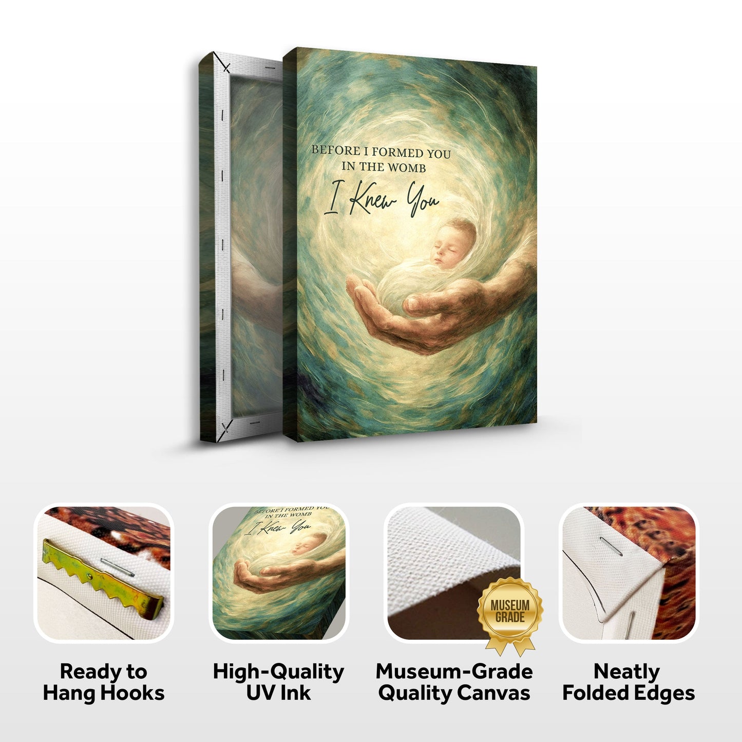 The Unborn Faith Canvas Wall Art