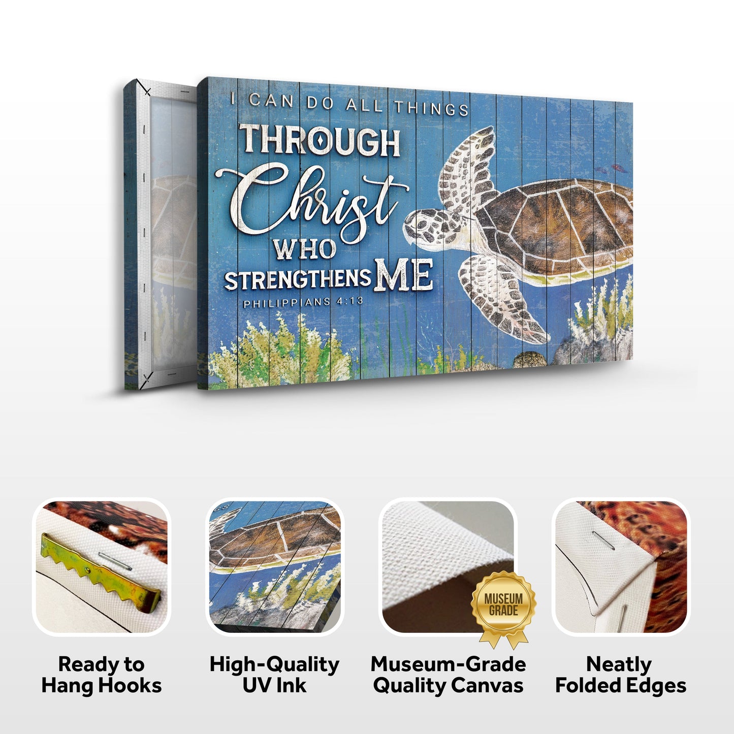 I Can Do All Things Through Christ Strengthens Me Canvas