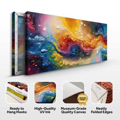 Chroma Nova Abstract Canvas Wall Art
