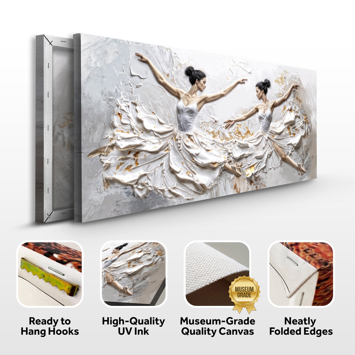 Ethereal Dancers Canvas Wall Art