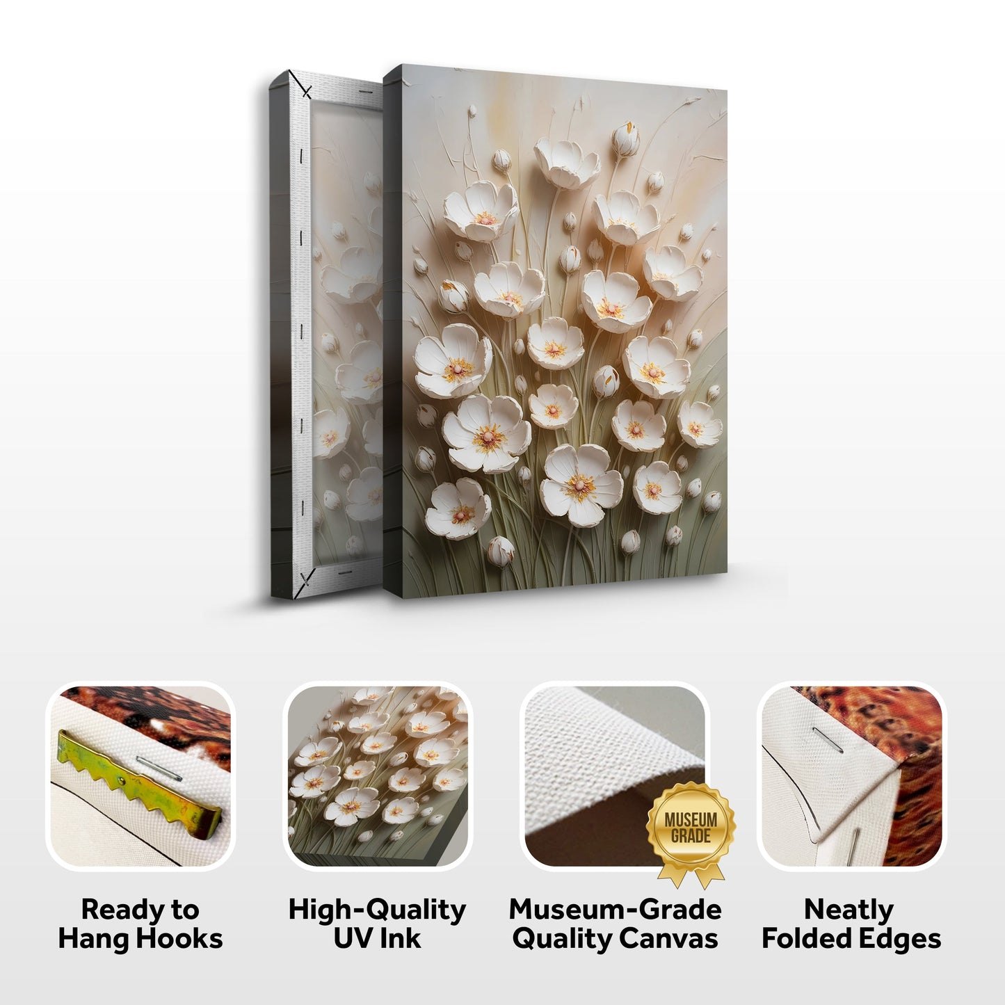 Floral Canvas Wall Art