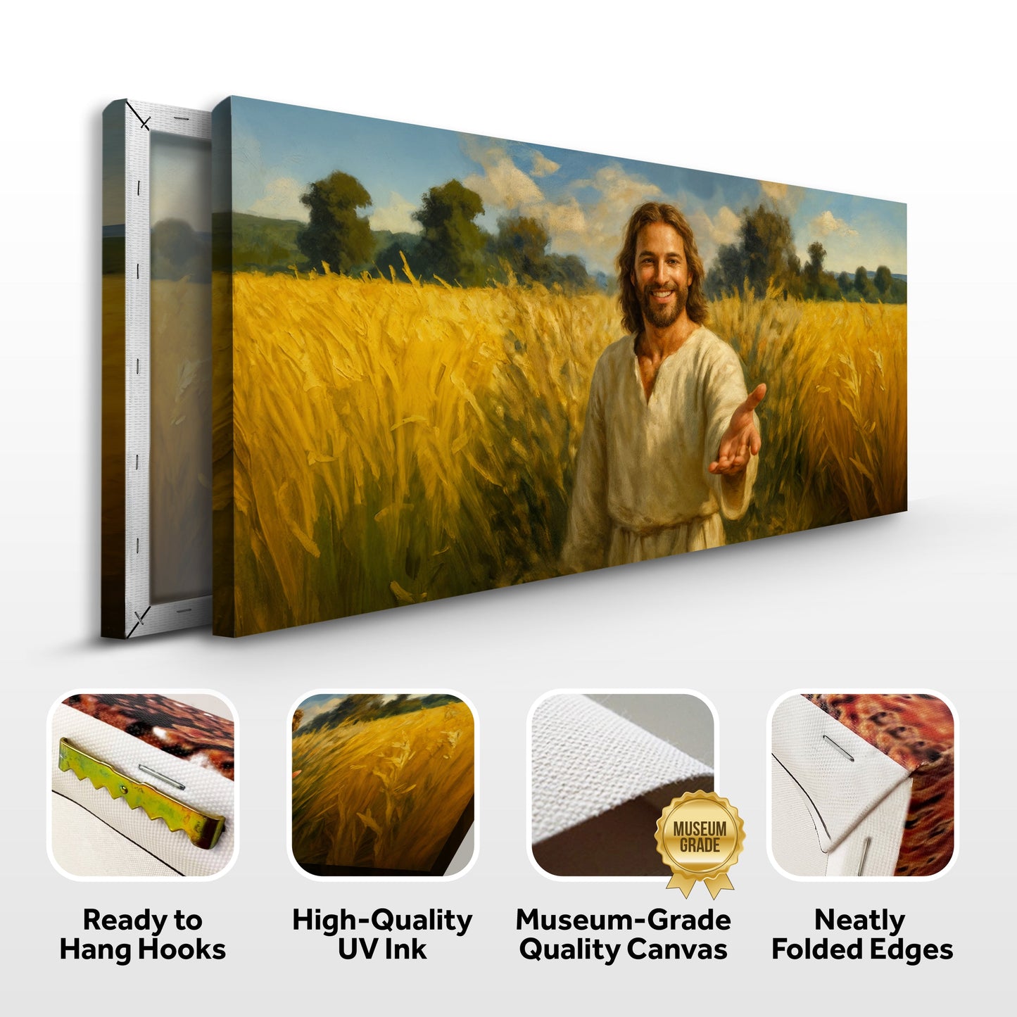 Savior's Invitation Faith Canvas Wall Art II