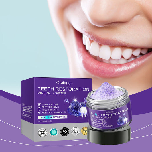 Teeth Restoration Mineral Powder – Brighten Your Smile Naturally