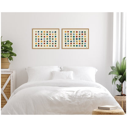 Meditation No.3 2 Piece Framed Canvas Wall Art Set by Kelly Knaga