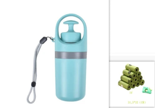 Portable Dog Poop Scooper With Bag Dispenser – Clean Walks, Zero Mess
