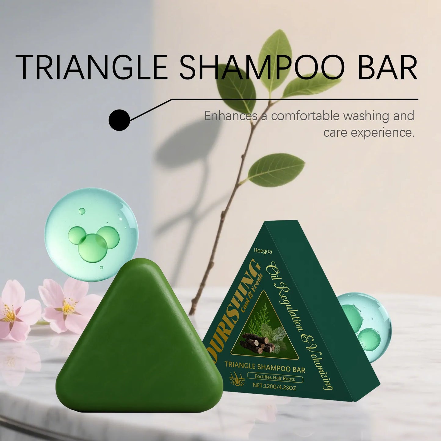 Herbal Nourishing Shampoo Bar – Instantly Fresher, Balanced Hair