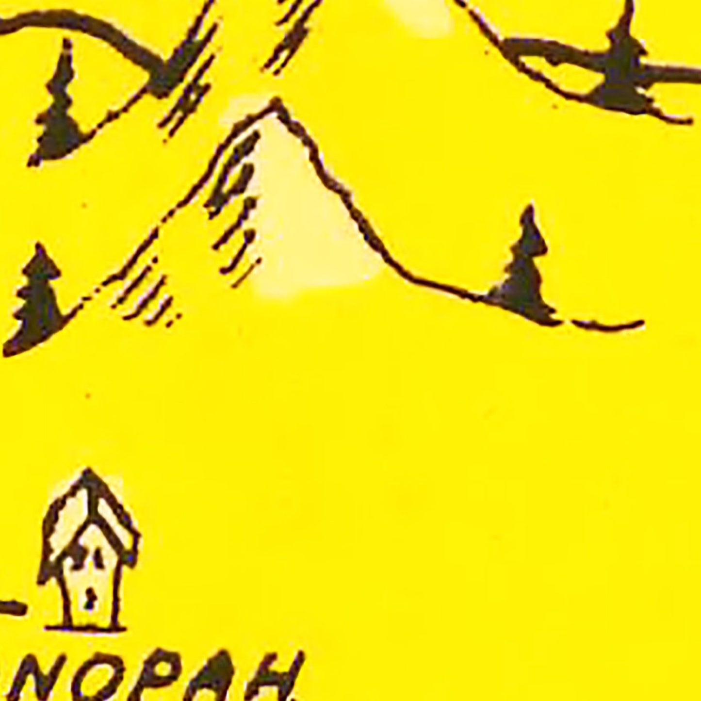 Vintage Map of Nevada, 1950