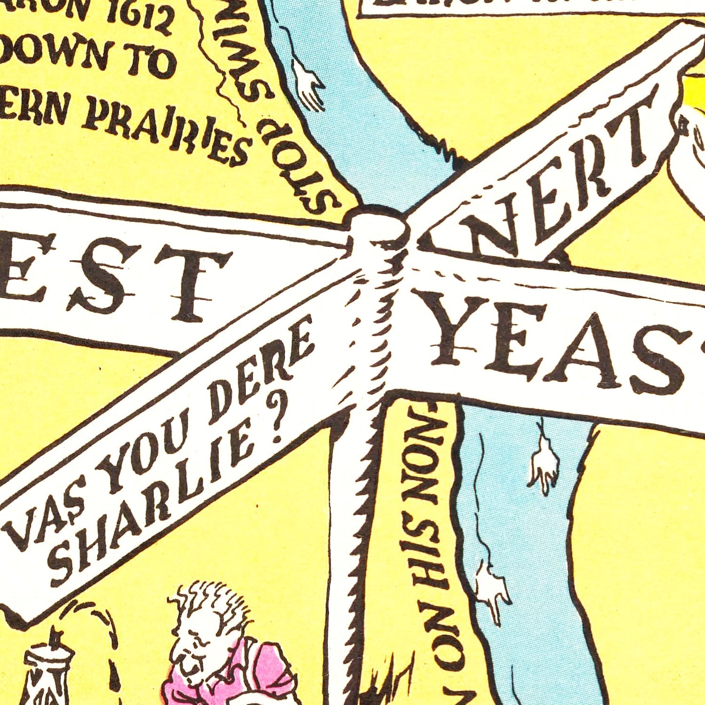 Vintage Map of the United States, 1932