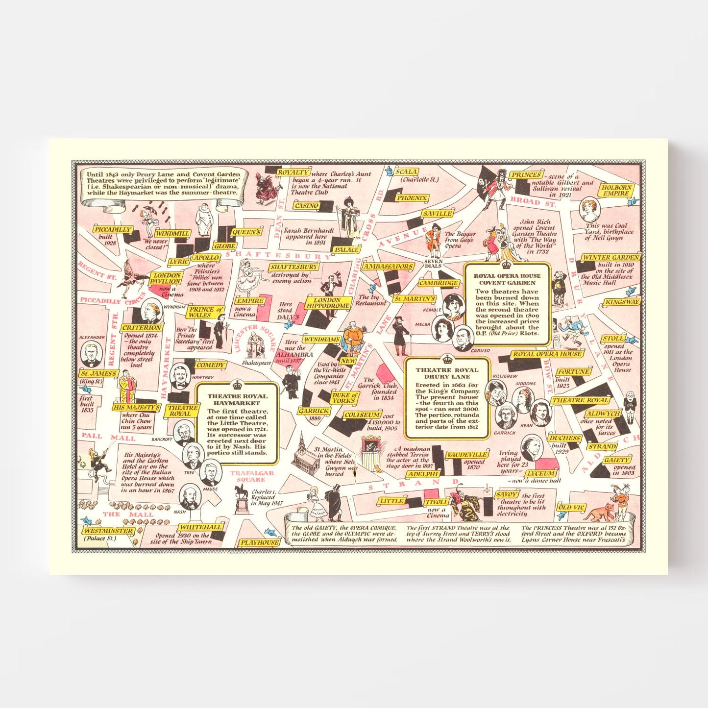 Vintage Map of Southwark, London, 1948