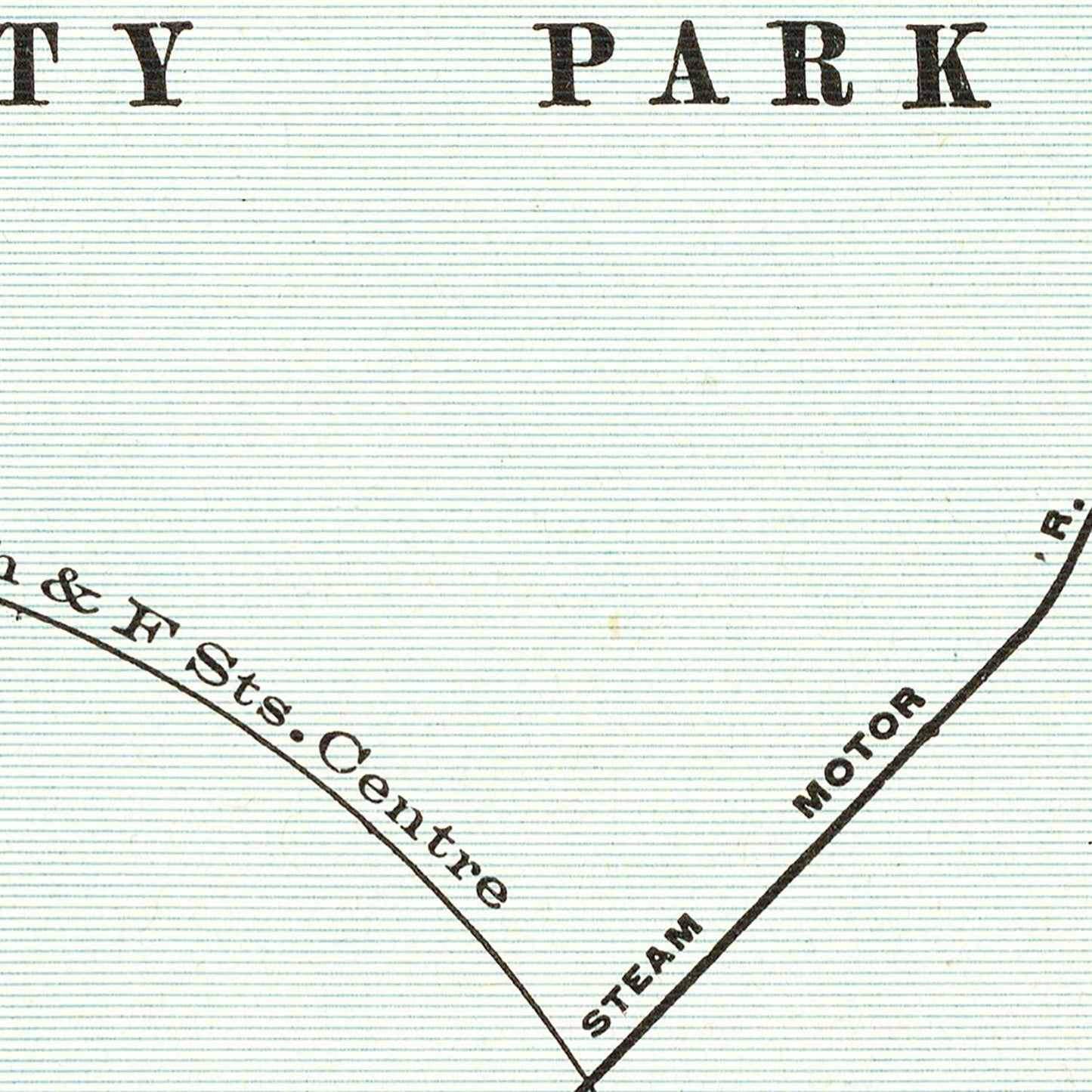 Vintage Map of San Diego, California, 1893
